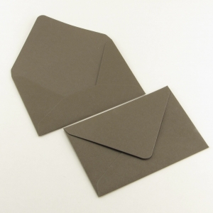 Конверт для денег бумажный на свадьбу плотный "Шоколадный" (11*16 см)